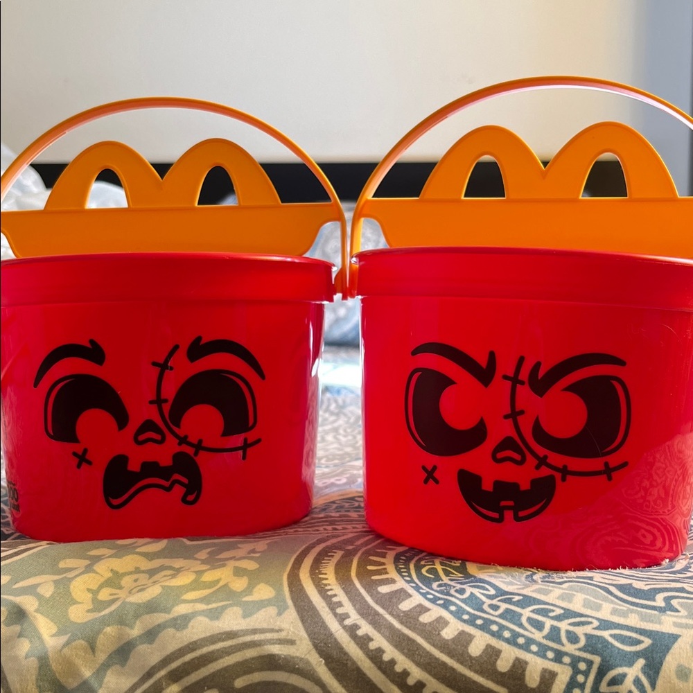 Bundle of 2 McDonald’s Boo Buckets